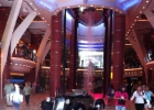 oasis of the seas - 134  old car and the fountain below the rising tide bar